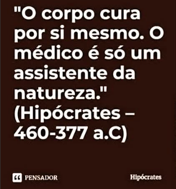 JURAMENTO DE HIPÓCRATES
              Considerado Pai da Medicina